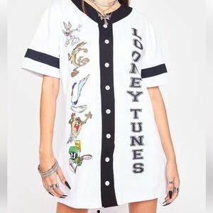 Looney Tunes Baseball Jersey Dress